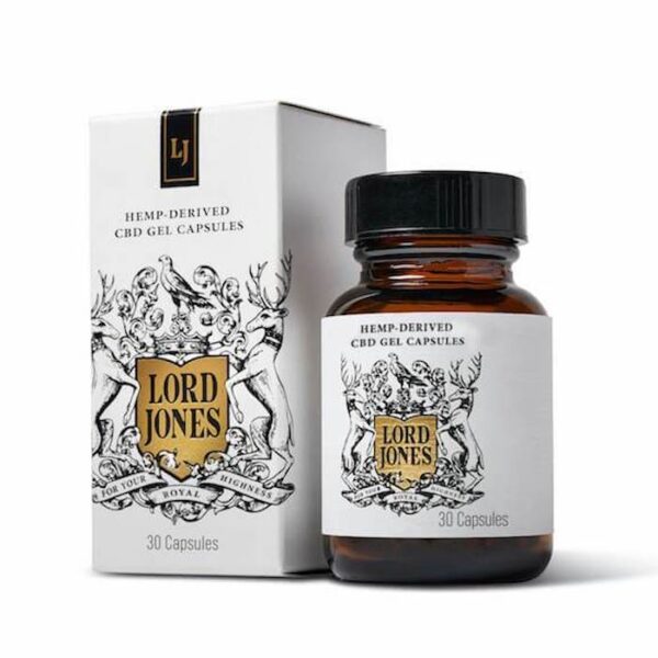 Lord Jones HEMPDERIVED CBD GEL CAPSULES Amber Spa
